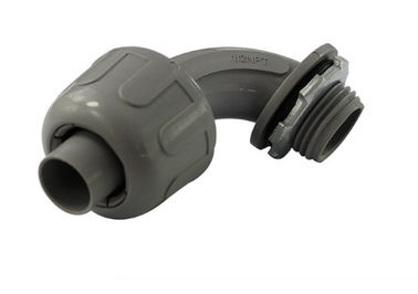 Accessori di plastica 20mm resistenti PA6 del condotto della polvere un connettore impermeabile da 90 gradi