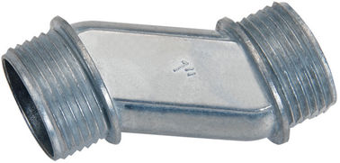 comprare I montaggi rigidi del condotto del metallo durevole hanno sfalsato il materiale dello zinco del capezzolo del condotto online manufacture