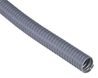 Il PVC ha ricoperto il colore grigio del condotto flessibile, tipo ondulato condotto flessibile