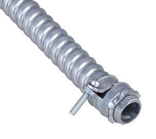 Connettore diritto Oiltight di compressione del condotto dell'acciaio inossidabile dello zinco flessibile dei montaggi