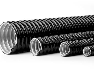 Il PVC ha ricoperto il condotto flessibile galvanizzato, tubo elettrico del condotto del metallo flessibile