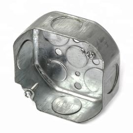 Contenitore galvanizzato acciaio di condotto, spessore della scatola di giunzione del condotto del metallo 0.8-1.5mm
